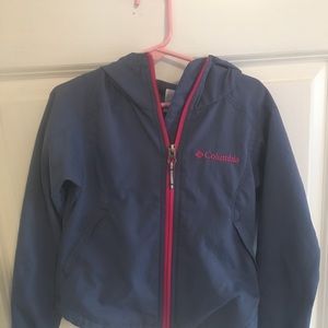 Colombia Girls Water Resistant Jacket